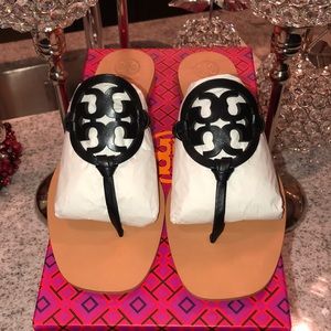 BNWT TORY BURCH MILLER SQUARE TOE SANDAL